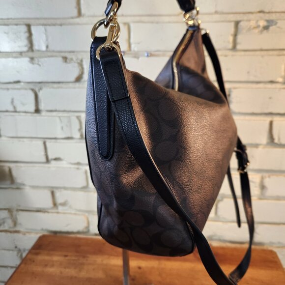 Euc Coach Celeste Signature 2 Way Shoulder Bag Purse - Picture 6 of 13